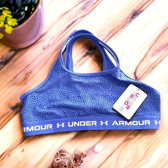 NWT Under Armour Girl’s Sportsbra XL - Picture 1 of 3